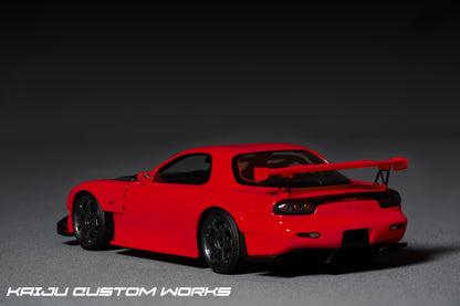 RE Amemiya Mazda RX-7 (Carbon Hood, Red) (PRE ORDER)